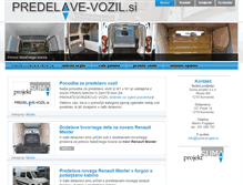 Tablet Screenshot of predelave-vozil.si